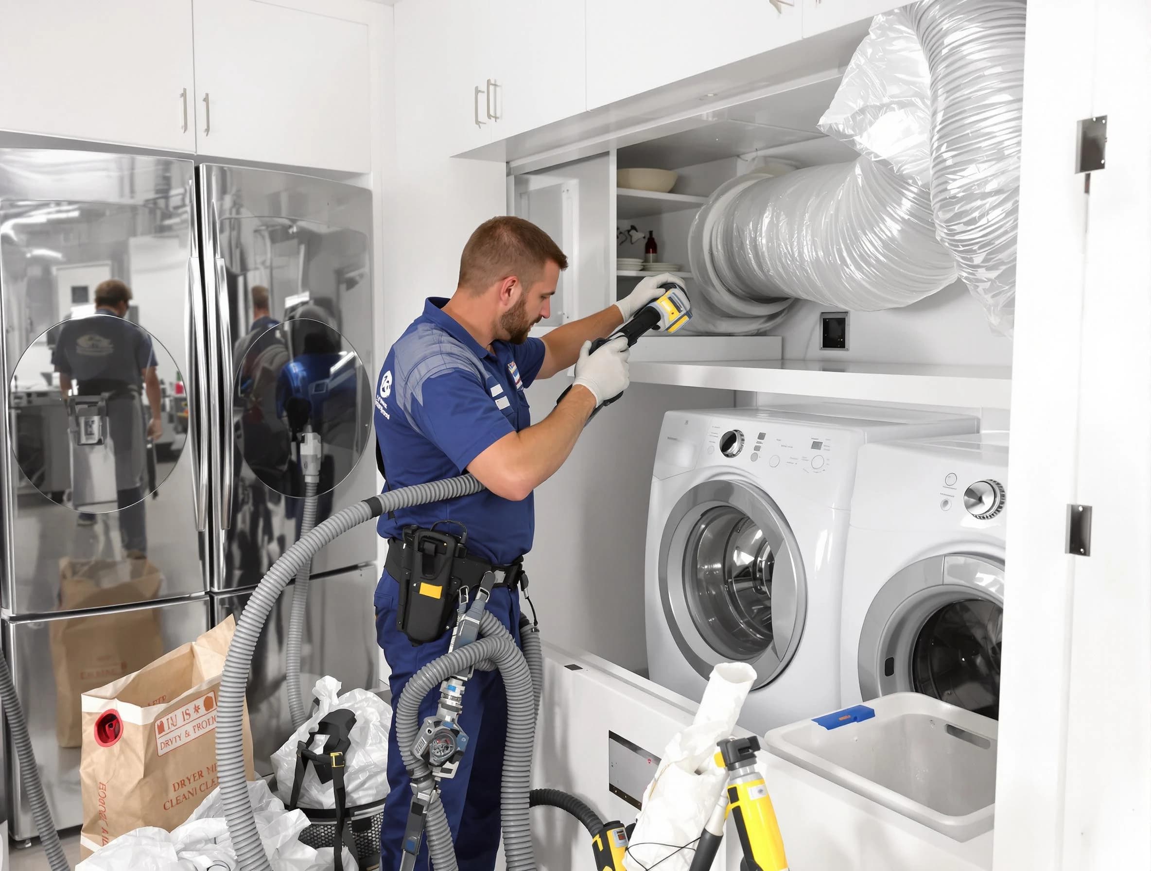 Professional duct cleaning by Short Pump Dryer Vent Cleaning in Short Pump