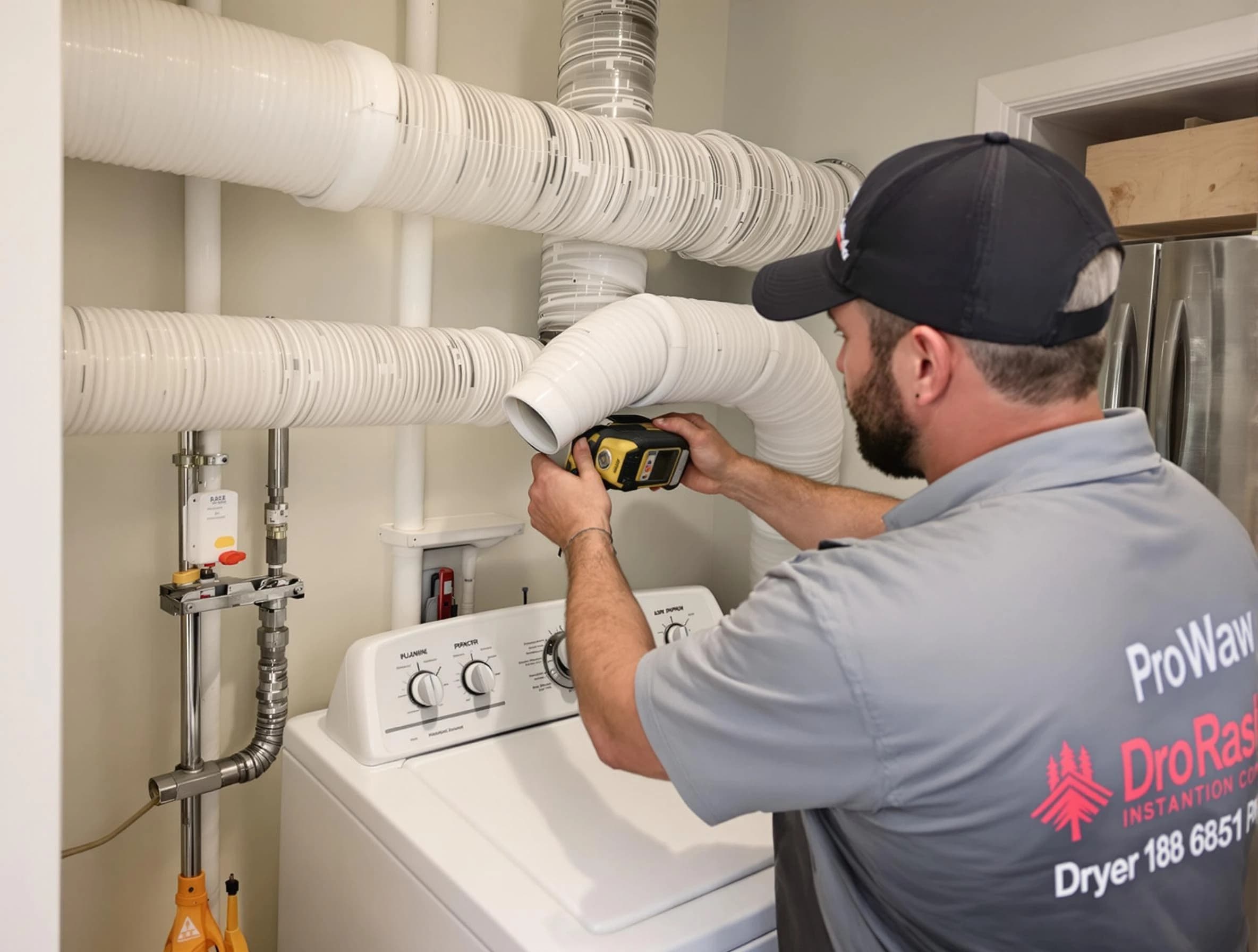 Professional dryer vent hose installation by Short Pump Dryer Vent Cleaning in Short Pump