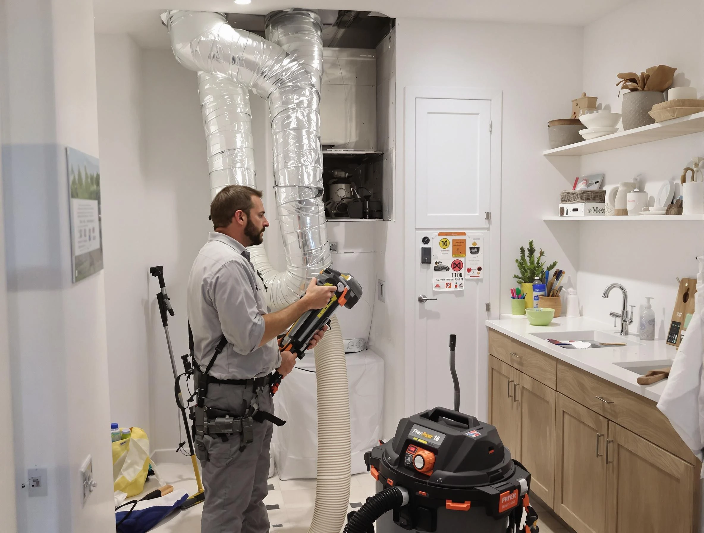 Clogged Vent Cleaning in Laurel, VA