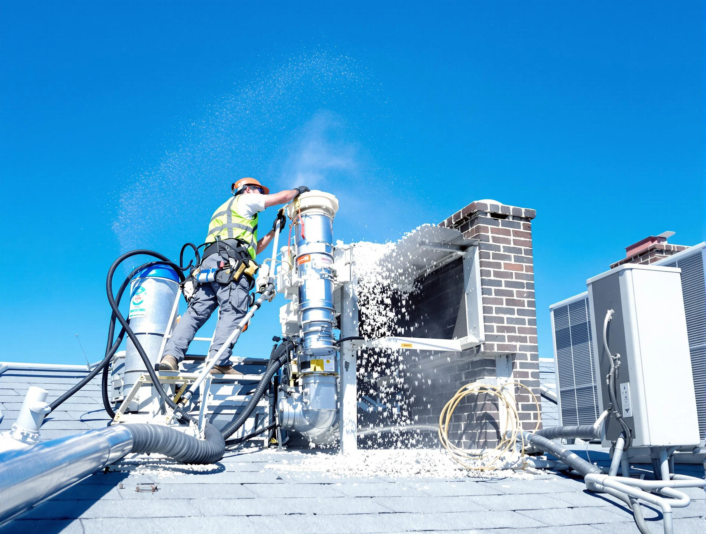 Expert roof dryer vent cleaning by Short Pump Dryer Vent Cleaning in Short Pump