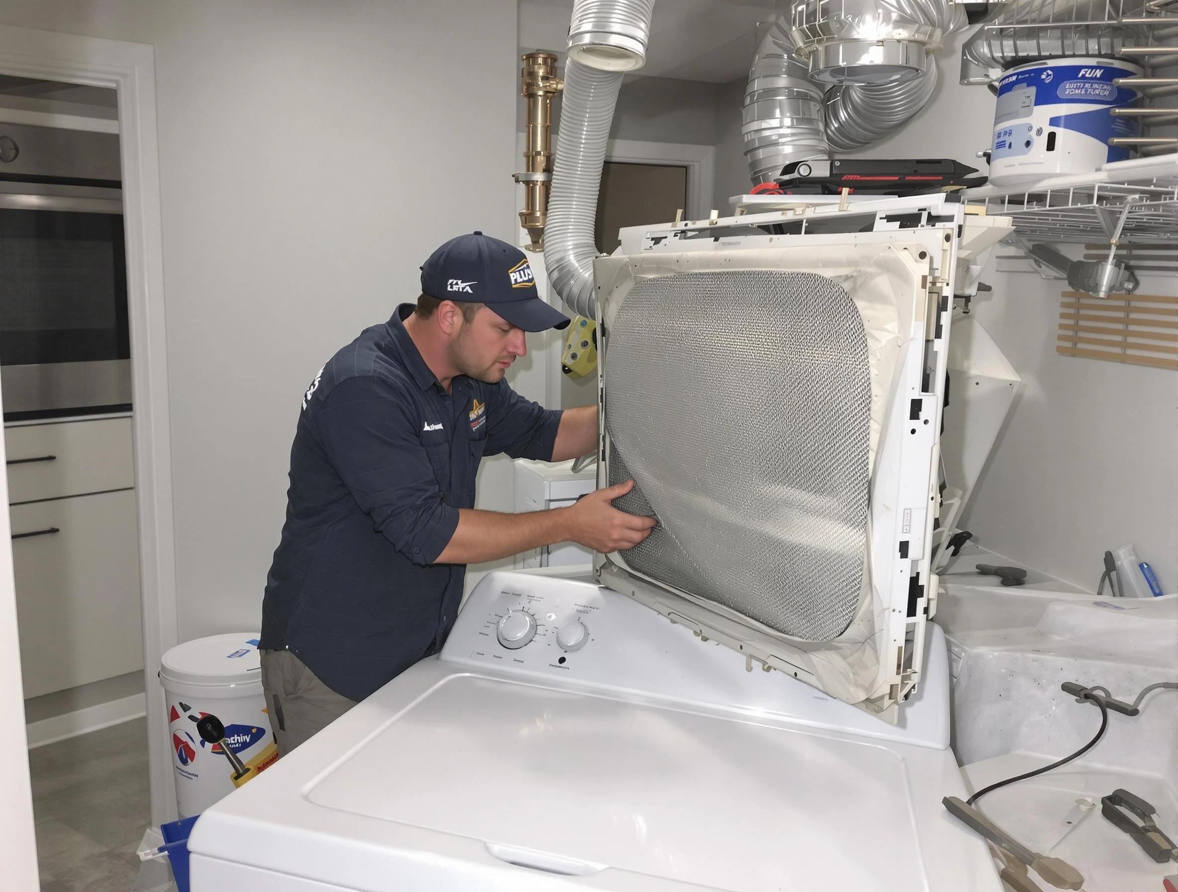 Expert vent cover replacement by Short Pump Dryer Vent Cleaning in Short Pump